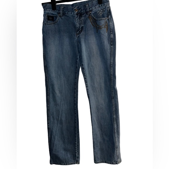 Harley Davidson Jeans Size 8 long - Picture 2 of 7